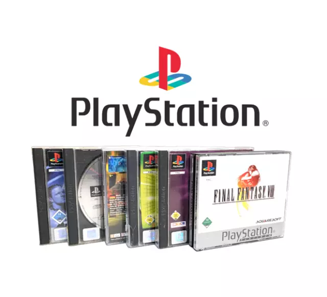 Lot De 10 Jeux PlayStation 1 PS1 - Boîtiers Cassés Mais Jeux Testés Et Fonctionnels