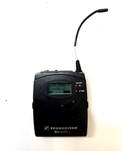 Sennheiser SK100 G3 Bodypack Transmitter - GB 606-648 MHz (for EW100 G3 System)