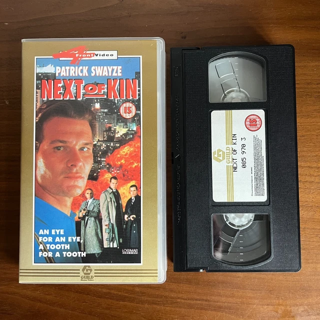 NEXT OF KIN VHS Video Tape - Patrick Swayze, Liam Neeson, Helen Hunt £5 ...