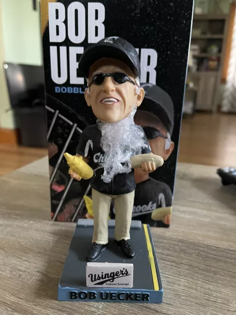Nib 2017 Bob Uecker Lakeshore Chinooks Tailgating Brewers Bobblehead Sga