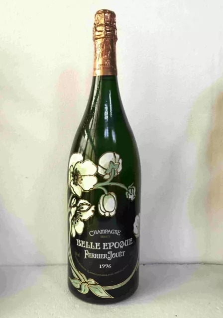 Jéroboam 3L Champagne PERRIER-JOUËT BELLE EPOQUE 1996 blanc, absolument superbe