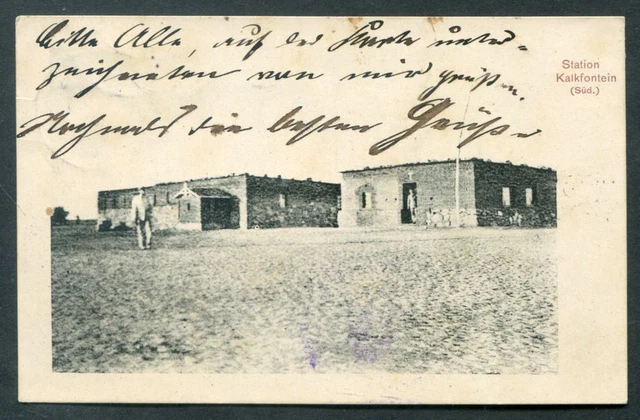 DSWA 1907 AK STATION KALKFONTAIN ab AUS (L8194