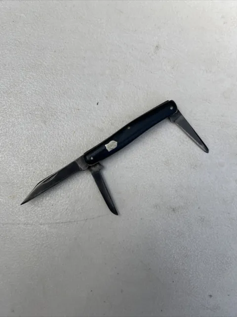 Vintage Southern Richardson 3 Blade Folding Pocket Knife; Sheffield England
