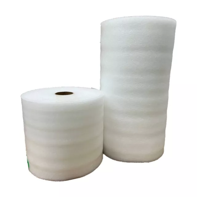 Foam Roll Wrap 1/8" x 300' x 12" Perforated Packaging Padding Micro 300'