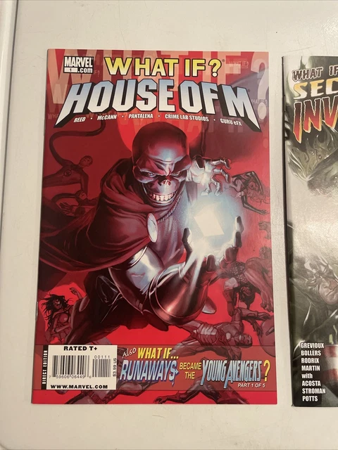 What If House of M #1 Marvel 2009 Scarlet Witch Red Skull Secret Invasion