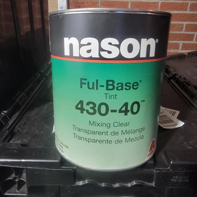NASON 430-40 FUL-BASE Mixing Clear Gallon Dupont axalta $53.06 ...