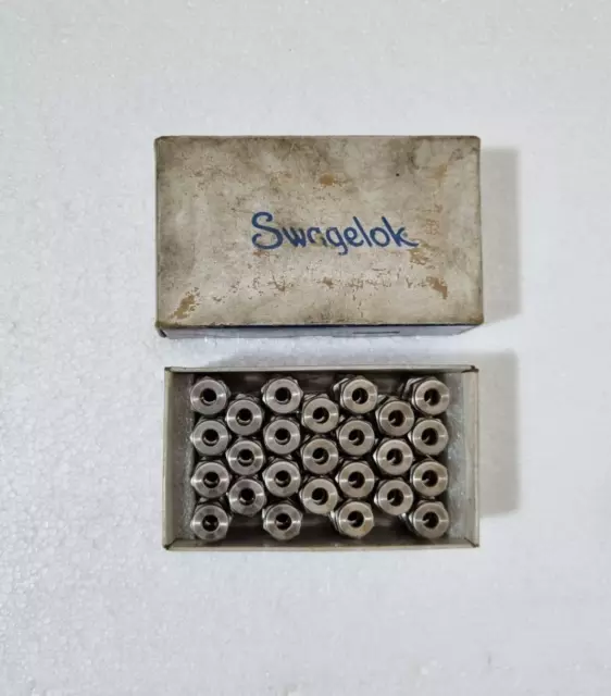 Box Of 25 Pcs Swagelok 8Mm×6Mm Reducing Union Ss-8M0-6-6M #2