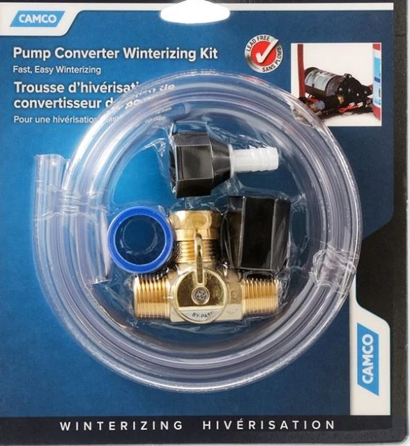 CAMCO 36543 RV Winterizing Water System Antifreeze Pump Converter Kit