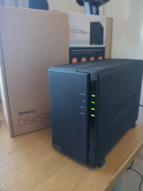 Synology DiskStation DS218play 2-Bay NAS Desktop