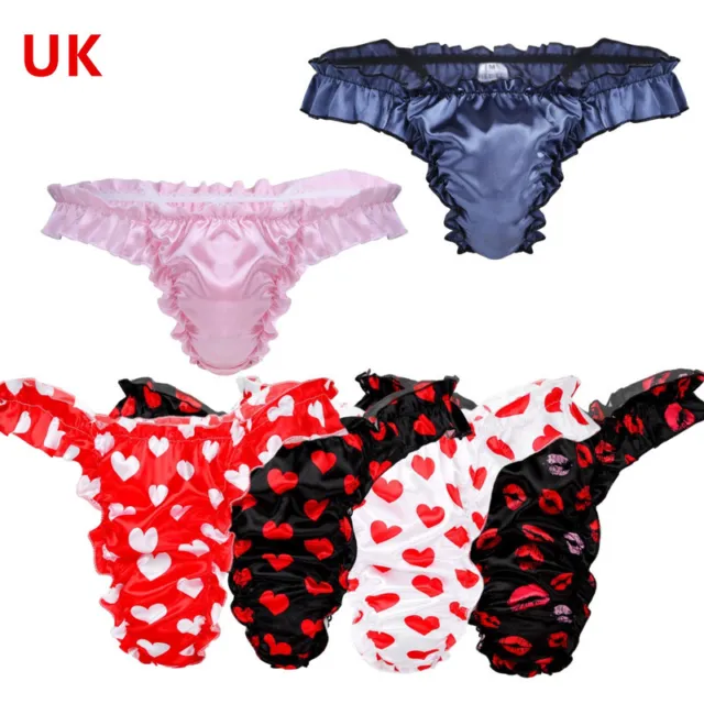 UK Sissy Men's Sexy Underwear Briefs Thongs Panties G-string Knickers Underpants