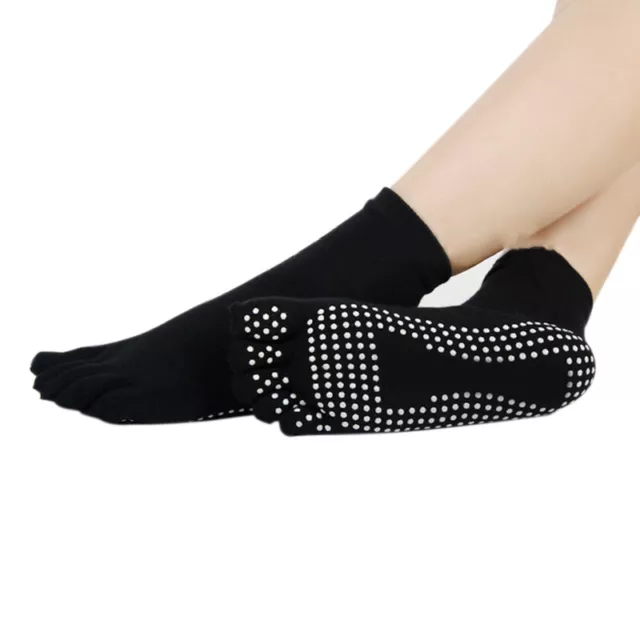 Anti-slip Fingers Cotton 5 Toes Socks for Sports Exercise Pilates Massage Yoga 2
