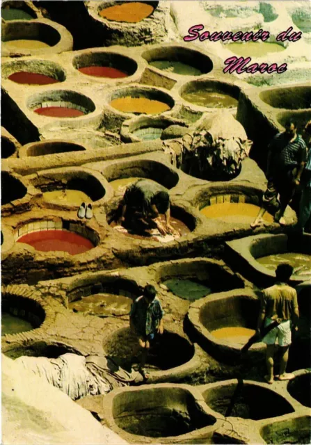 CPM AK MOROCCO - FES-The Archaic Tanneries of Chouara (328988)