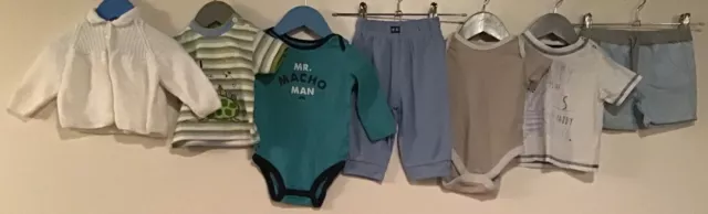Baby Boys Bundle Of Clothing Age 3-6 Months George TU Miniclub Carters
