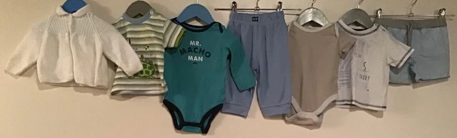 Pacchetto di abbigliamento bambini età 3-6 mesi George TU miniclub Carters