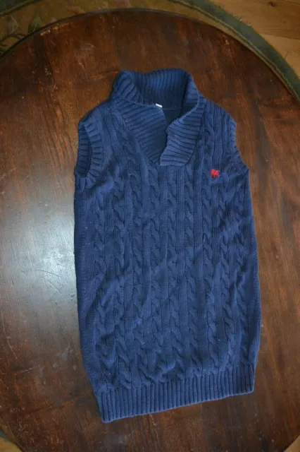 Boys Knitted Tank Top V Neck Sleeveless Jumper School Uniform Smart & Comfort 27