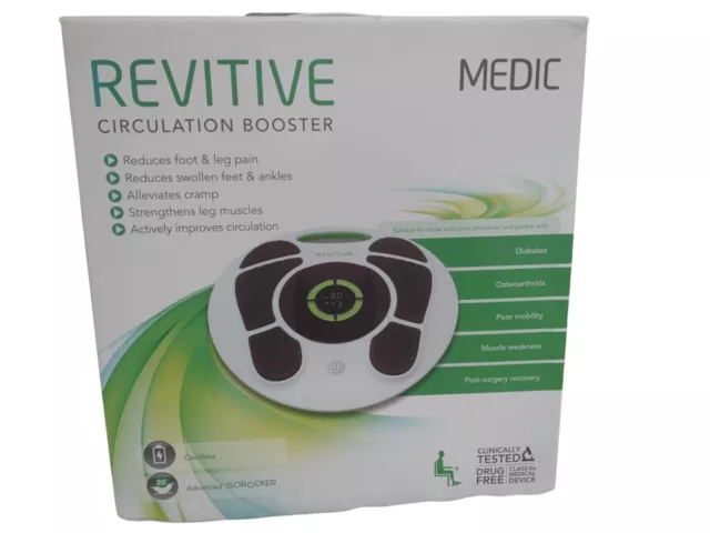 Medic Revitive Circulation Booster New In Box Cordless Advanced Isorocker Health