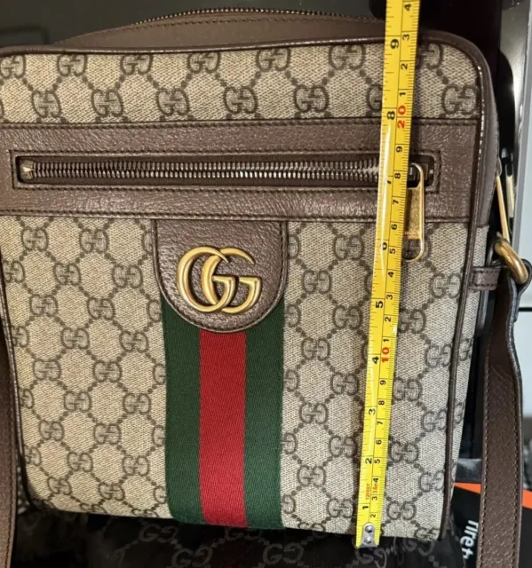 Gucci GG Supreme Small Ophidia Messenger Bag. Authentic.