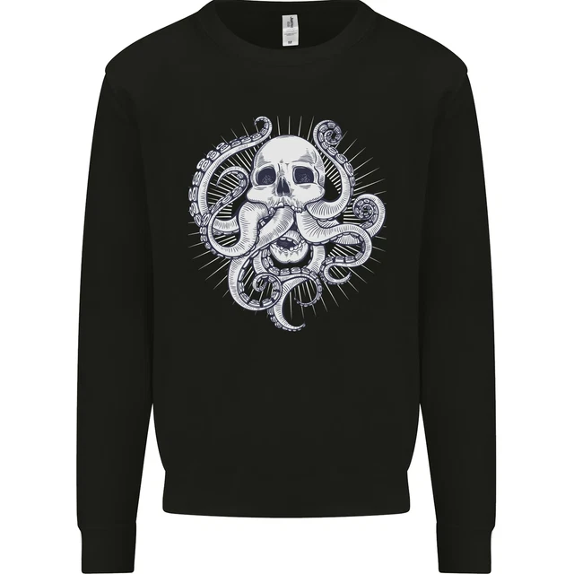 Cthulhu Skull Mens Sweatshirt Jumper