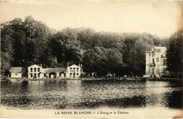 CPA La Reine Blance - L'Etang et le Chateau (1032543)