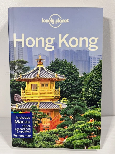 LONELY PLANET HONG KONG 16th EDITION 2015 INCLUDES CITY PULL-OUT MAP