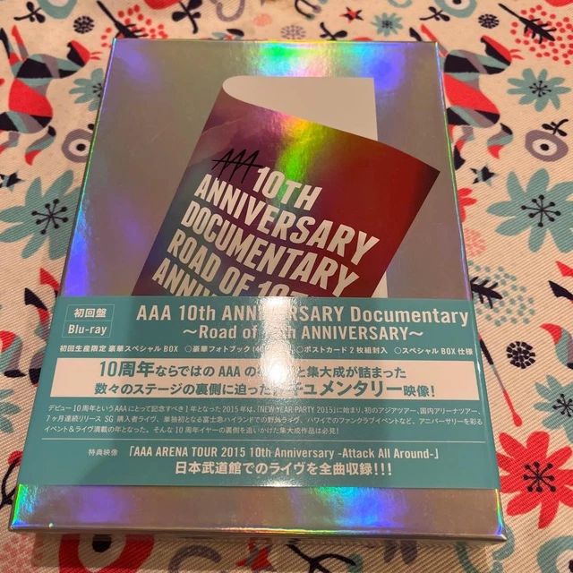 BLU-RAY AAA 15TH Anniversary All Time Music Clip Best 2BD Japanese