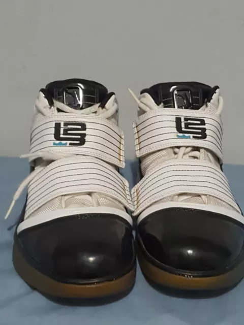 Nike Lebron Zoom Soldier 3 Basketball  Mid Leather Trainers ex con