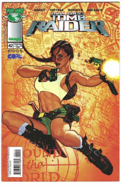 Tomb Raider issue #42 VF/NM (2004, Top Cow) Adam Hughes cover, Lara Croft