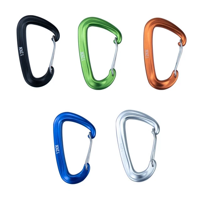 HIGH TENSILE STRENGTH Aluminium Carabiner Snap Clip Hook Ideal for
