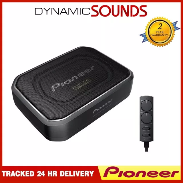 Pioneer TS-WX140DA Under Seat Subwoofer Amplifier Space Saving Car Bass Box Sub