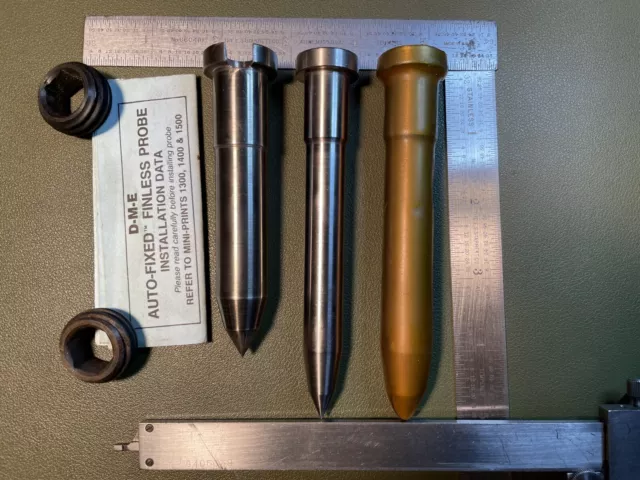 (3) DME Auto Fixed Finless Probes + (2) Auto Fix Nuts