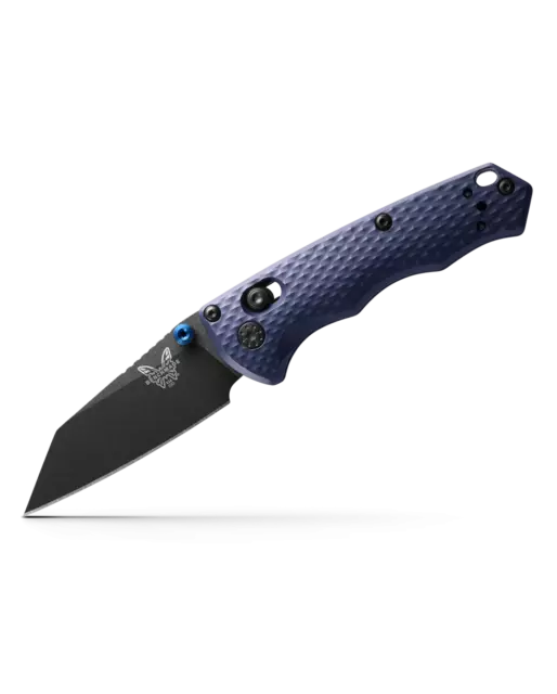 Benchmade Knives Full Immunity 290BK Crater Blue Aluminum CPM-M4 Pocket Knife