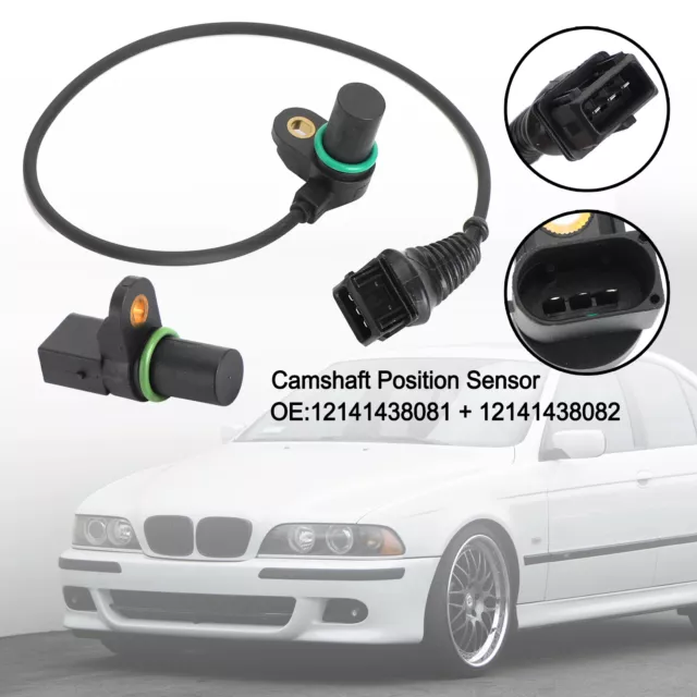 2x Camshaft Position Sensor ENTRY+EXIT For BMW E46 E39 E60 E38 E65 M52 M54 CY