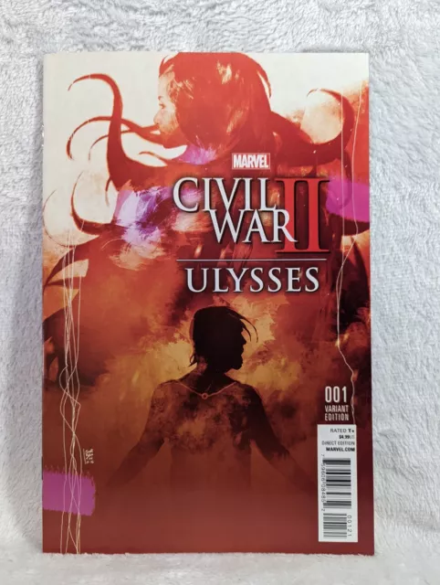 Civil War II: Ulysses #1 Andrea Sorrentino Variant Cover Marvel Comics 2016 NM