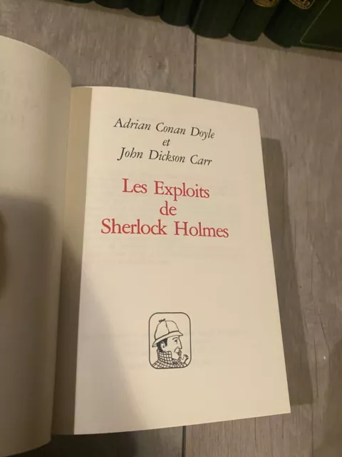 Sir Arthur Conan Doyle: Les enquêtes de Sherlock Holmes en 10 vol., comme neufs 3