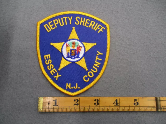 Essex County New Jersey Deputy Sheriff Patch I6,