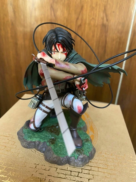 Estátua Levi Ackerman Fortitude Version: Ataque dos Titãs Ataque dos Titãs  Attack on Titan Shingeki no Kyojin - Art FX - Anime Mangá - MKP - Toyshow  Tudo de Marvel DC Netflix