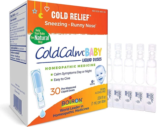 ColdCalm Baby de Boiron, 30 dosis