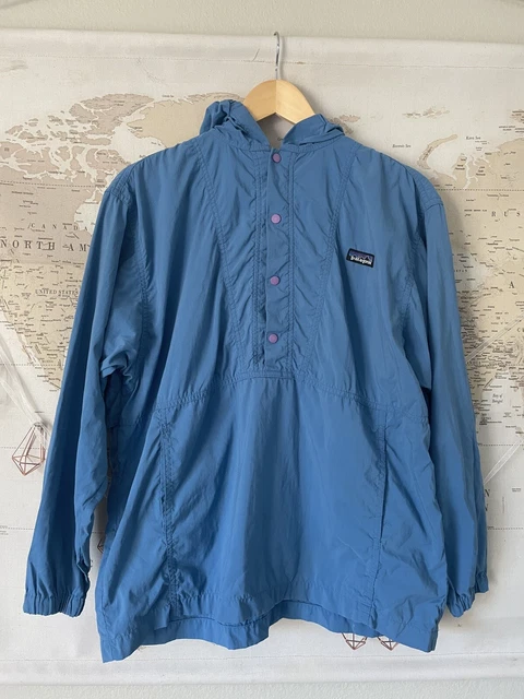 Patagonia Kids Jacket. Blue. Hood. Large. 12.