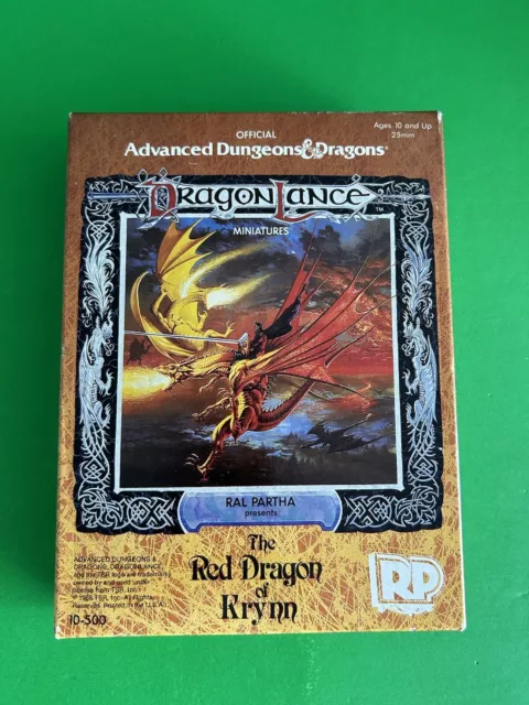 AD&D Ral Partha Miniatures Dragon Lance The Red Dragon Of Krynn*TSR*Grenadier*