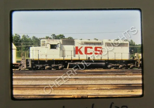 Original '72 Kodachrome Slide KCS Kansas City Southern 617 SD40    30S63