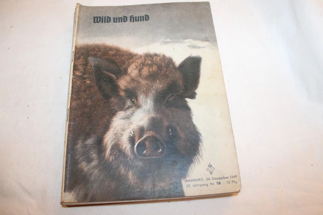 WILD UND HUND 1949-HEFT Nr-18