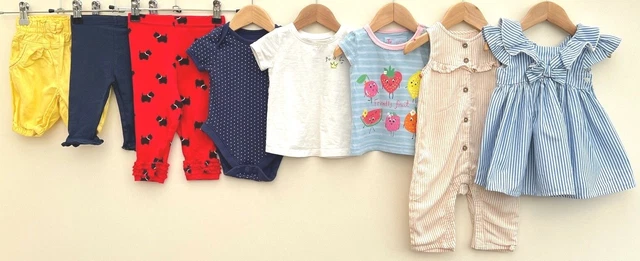 Baby Girls Bundle Of Clothing Age 3-6 Months Next M&S Gerber