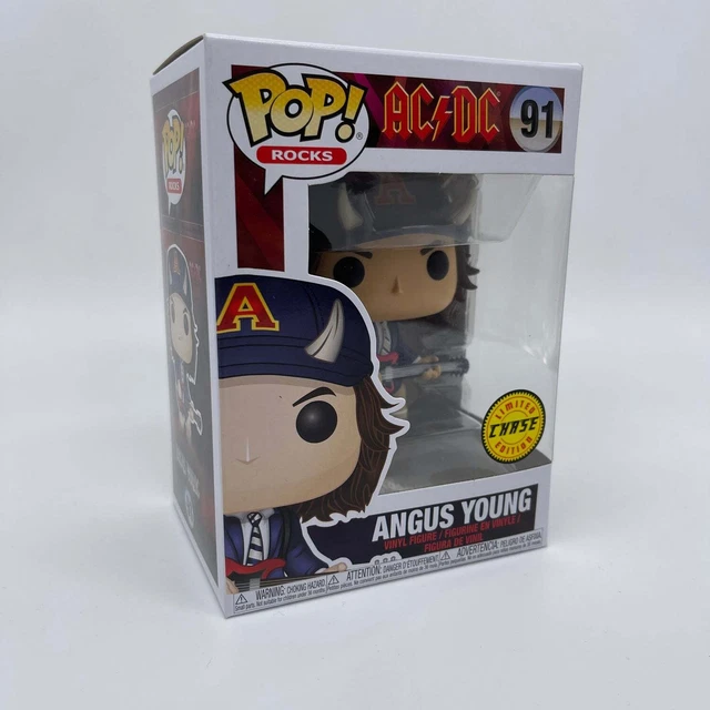 Funko Pop Rocks "Angus Young" Chase Edition AC-DC #91 (2021)