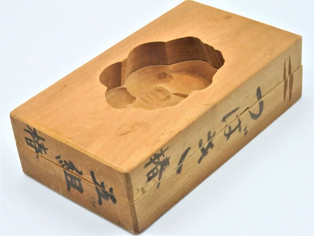WAGASHI Kashigata Bonbons Japonais Pâtisserie Gâteau Moule En Bois Camélia...