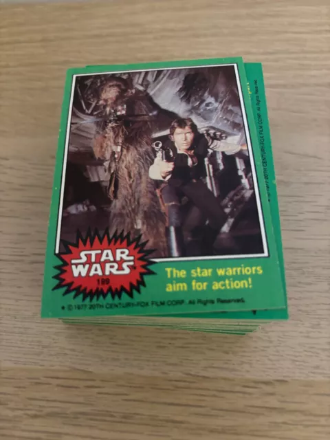 Star Wars 1977 Topps Trading Cards Series 4 Complete 199-264