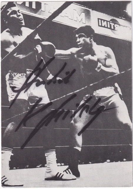 Karl Mildenberger Autogramm auf Karte (3061)