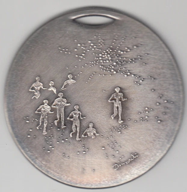 Médaille Française Bronze Jeunesse Et Sports - XXe Siècle, Médailles De Table, Thème Sport