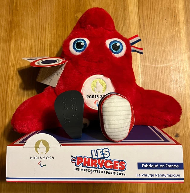 [JO PARIS 2024] La Phryge Paralympique Doudou & Compagnie (Made in France) EUR 25,00 PicClick FR