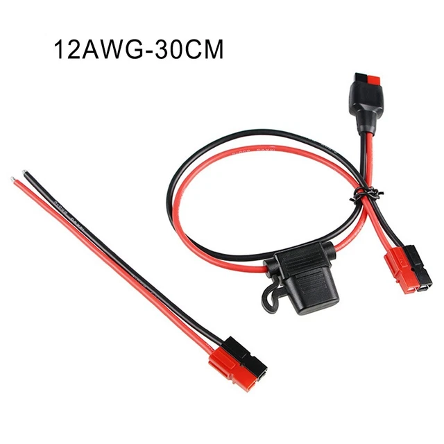 12AWG-30cm Holder Harness 1pc 30A-12AWG Engineering Fuse Holder Durable