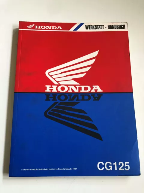 Werkstatthandbuch Honda CG 125 (1997)